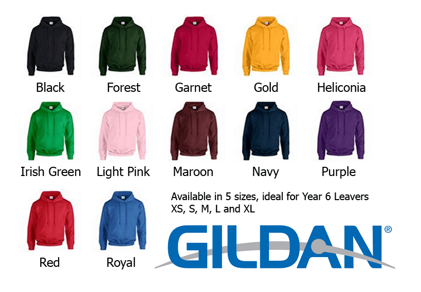 Leavers Hoodies for Schools, Universities and Trips Hippo Hoodies