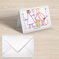 An A5 Greetings Card