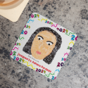  A set of two (2) Personalised Coasters